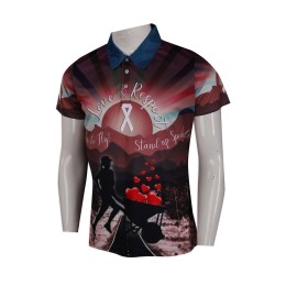 T915 Custom Sublimation Polo Shirt Full Print Equestrian Sports Charity Event Sublimation Supplier T915 Custom Sublimation Polo Shirt Full Print Equestrian Sports Charity Event Sublimation Supplier